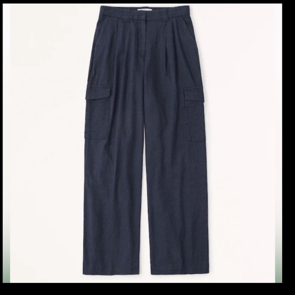 NWT Aercrombie and Fitch wide leg cargo pants, XS - Picture 11 of 11